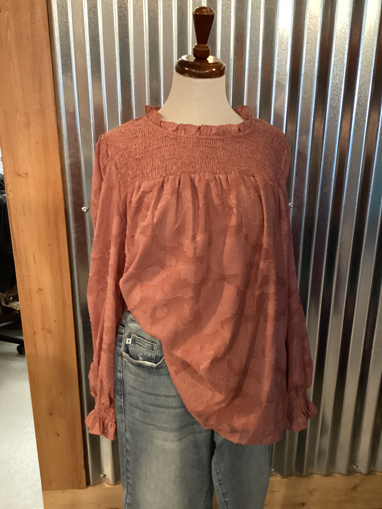 Umgee Mauve Lined Top