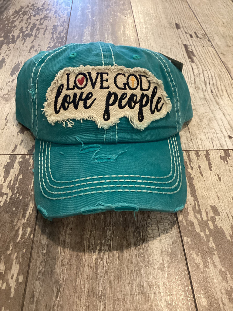 Love God Love People hat