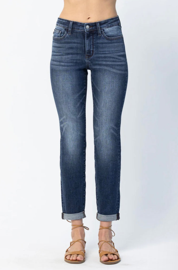 Judy Blue Mid Rise Slim Fir