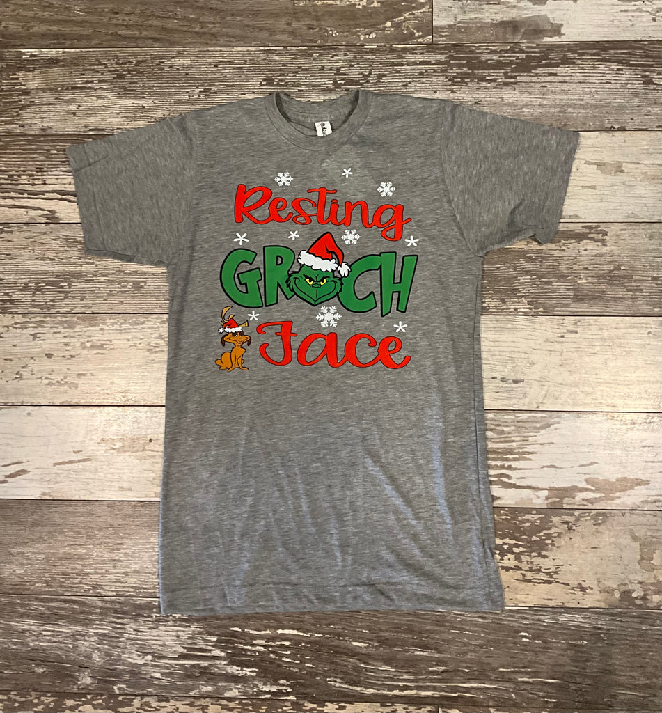 Resting Grinch Face T-shirt