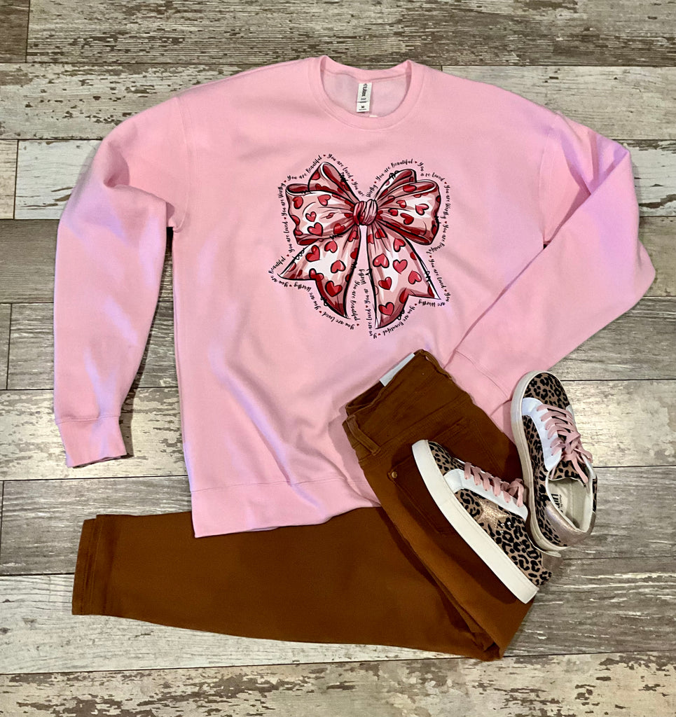 Tultex Bow Sweatshirt