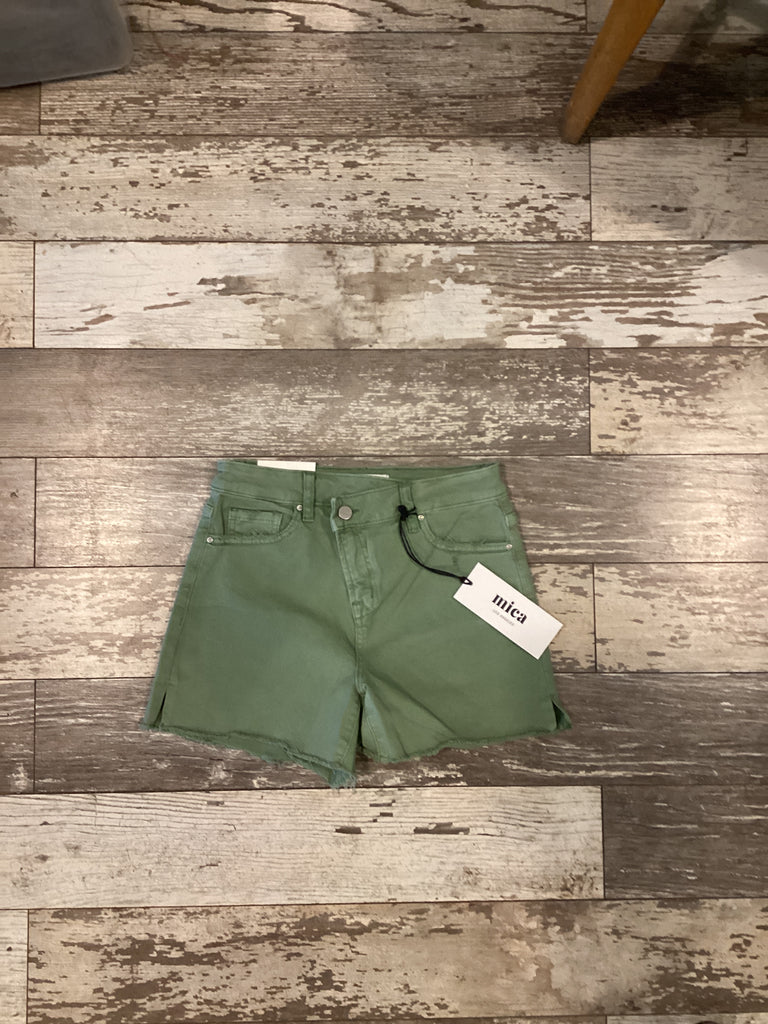 Mica Denim Cross Over Shorts